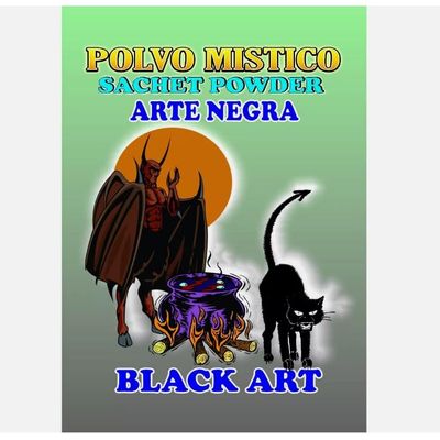 12 Pieces BRYBRADAN Black Art Powder/ARTE Negra POLVO EN Bolsa 1/2 OZ 14 GR (Black Art, 12)