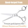 JASON 6" Hair Cutting Scissors with Ultimate Sharp Sword Blade, Professional Haircut Scissor Hair Trimming Shear for Barber, Hairdresser, Stylist, Women and Men, Japanese 440C Stainless Steel Gift view 4