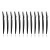 Men's Touch Up Razors for Mustache, Beard (Black, 5.8 Inches, 12 Pack) view 1