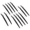 Men's Touch Up Razors for Mustache, Beard (Black, 5.8 Inches, 12 Pack) view 4