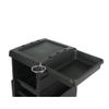 Salon Trolley Drawer Black Plastic Drawer-2PCS view 3