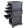 Salon Trolley Drawer Black Plastic Drawer-2PCS view 4