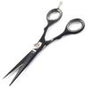 Professional Barber Scissors 6.5'' Black Hair Cutting Hairdressing Shears Styling Sharp Razor Blades view 2