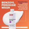 Rugby Benzoyl Peroxide Wash USP 5% - Helps to Clear Acne Pimples and Dry Oily Skin - Acne Medication - 8 Fl. Oz. view 2