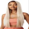 Outre LACEFRONT COLORBOMB Loose Straight Willow Tree Style Salon-Quality Colors Premium High Heat Resisitant Synthetic, Celebrity Baddies & Social Media Influencers Flaunting - KOURTNEY (DR4/CRMBL) view 1