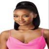 Outre Wrap Ponytail Pretty Quick Sleek Straight 16" (1B) view 1
