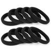 100PCS Large Cotton Ponytail Holders, Seamless Hair Ties, Elastics Hair Bands No Damage for Thick, Heavy and Curly Hair, 2 Inch Diameter by BAOLI view 1
