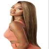 Outre LACEFRONT COLORBOMB Loose Straight Willow Tree Style Salon-Quality Colors Premium High Heat Resisitant Synthetic, Celebrity Baddies & Social Media Influencers Flaunting - KOURTNEY (3DRFFIVBL) view 2