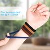 100PCS Large Cotton Seamless Hair Ties Bands, Ponytail Holders, Thick Hair Elastics for Thick Heavy and Curly Hair, 2 Inch in Diameter and 5 Colors by BAOLI view 2