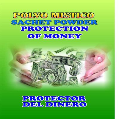 3 PIECES BRYBRADAN PROTECTION OF MY MONEY SACHET POWDER/PROTECTOR DE DINERO POLVO EN BOLSA 1/2 OZ 14 GR (