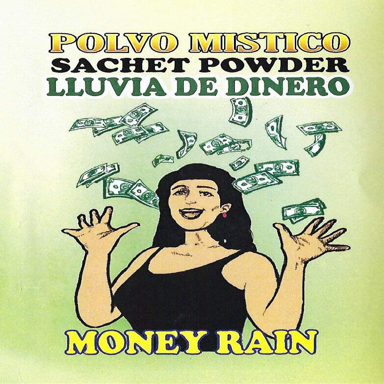 3 PIECES BRYBRADAN MONEY RAIN SACHET POWDER/LLUVIA DE SUERTE POLVO EN BOLSA 1/2 OZ 14 GR