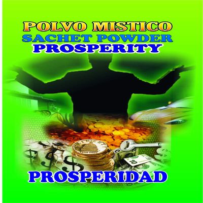 6 PIECES BRYBRADAN PROSPERITY SACHET POWDER/PROSPERIDAD POLVO EN BOLSA 1/2 OZ 14 GR