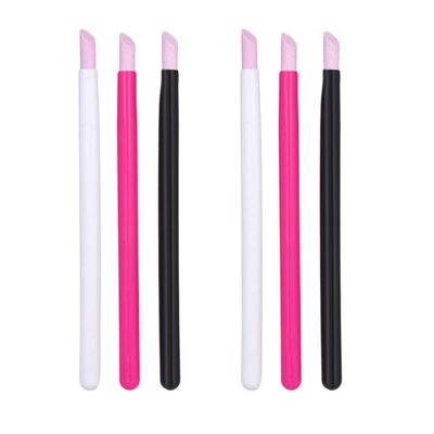 Beaupretty 6pcs Nail Polishing Pen Professional Nail Grinding White Rosy Easy to Use