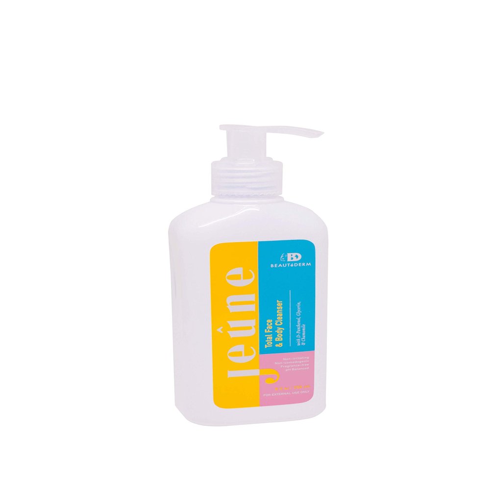 BEAUTDERM Jeune Total Face & Body Cleanser 250 ml