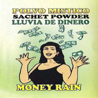 6 PIECES BRYBRADAN MONEY RAIN SACHET POWDER/LLUVIA DE SUERTE POLVO EN BOLSA 1/2 OZ 14 GR