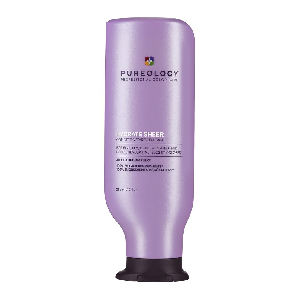 Pureology Hydrate Sheer Conditioner - Lightweight Hydrating Conditioner For Fine, Dry, Color-Treated Hair