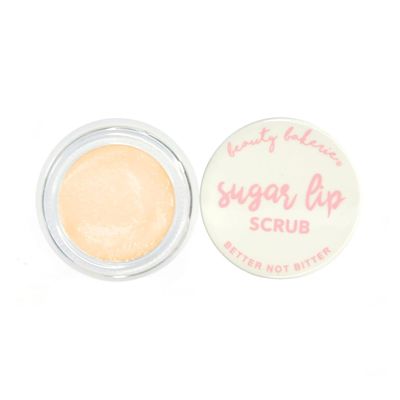 Beauty Bakerie Sugar Lip Scrub Exfoliator & Moisturizer, Lip Scrubber Exfoliator & Hydrator, Moisturizing Treatment Care & Plumper, Peach