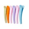12PCS Colorful Plastic Metal Alligator Hair Clips Professional Hairdressing Salon Hair Barrettes Duck Bill Teeth Non Slip Clips for Hair Styling and Sectioning (Length -3in) view 1