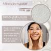 MicrodermaMitt Clear Skin Exfoliating Mitt for Face, Lips, Neck - Gentle Dead Skin Remover & Facial Scrub Clears Blackheads, Unclogs Pores, Evens Skin Tone & Texture, Lips Scrub Care, Lip Exfoliator view 2