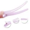 12PCS Candy colour Plastic Metal Alligator Bows Hair Clips Professional Hairdressing Salon Hair Barrettes Duck Bill Teeth Hair Clips Non Slip band Clips (Length -1.9 Inch) view 2
