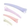 12PCS Candy colour Plastic Metal Alligator Bows Hair Clips Professional Hairdressing Salon Hair Barrettes Duck Bill Teeth Hair Clips Non Slip band Clips (Length -1.9 Inch) view 3
