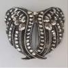 Angel Wings pony tail cover view 1