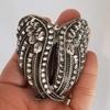 Angel Wings pony tail cover view 4