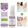 Painless Permanent Hair Removal Inhibitor Spray - Stop Hair Growth for Face, Arms, Legs, Armpits - 20ml view 2