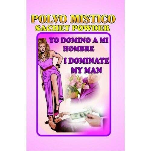 3 PIECES BRYBRADAN I DOMINATE MY MAN POWDER/YO DOMINO A MI HOMBRE POLVO EN BOLSA 1/2 OZ 14 GR