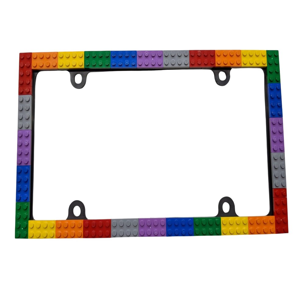 BrickCrafts License Plate Frame 7 colors