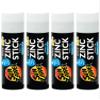 Sun Zapper Zinc Oxide Sunscreen Stick SPF 50+ White  4-Pack (0.42 oz each)  Water-Resistant Mineral Sunblock  Made in Australia view 1