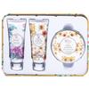 BODY & EARTH # LOVE Hand Cream Gift Set, Hand Lotion Sets for Christmas Gifts, Hand Care Set with Shea Butter, Travel Size Lotion Set for Women, 2 Hand Cream & Exfoliating Cream, Birthday Gifts Box view 3
