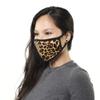 Cameleon Cover - Made in USA - Fashion Cheetah Face Mask Covering Washable Cotton Double Layer - 3 Pack (Cheetah Collection) view 1