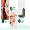 2pcs Reusable Cotton Swab Ear Cleaning Cosmetic Silicone Buds Swabs Sticks Double-headed Recycling For Cleaning Makeup view 2