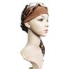 4Packs/3Packs/2Packs Chemotherapy Head Scarf Night Sleep hat Cap Elastic broadband Multifunctional Printing hat Chemical Hair Loss Cap view 4