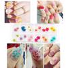 SYBF Nail Dried Flowers,2 Boxes 3D Dry Flowers Nail Stickers Nail Art Supplies Mini Real Natural Flowers Applique Nail Decoration Sticker for Tips Manicure Decor ( Starry , Leaves and Five Flower) view 4