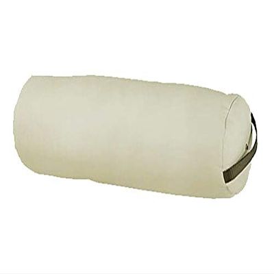 Therapists Choice X-Large 8" x 28" Full Round Fluffy Bolster (Creme)