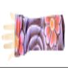 Full Funk Fake Tattoo or Arm Protector Cover Biker Stretch Tube Pair Violet view 1