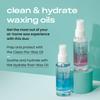 Clean & Hydrate At Home Waxing Kit Oils  Pre Wax Cleanser Preps & Protects Skin  Post Body & Facial Wax Oil Soothes, Reduces Redness, Removes Residue  Make Hair Removal Easy by KoluaWax, 3 Oz. Each view 2