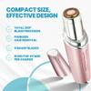 Yoove Rose Pink Rechargeable Device for Facial Hair Removal for Women - Waterproof Facial Hair Remover for Women view 2