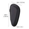 INVODA Shaver Case Compatible with Philips Norelco Electric Shaver 3800 3500 2300 2100 Rechargeable Trimmer 3D Rotary Shavers Case Black view 3