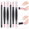 Mudder 6 Pieces Pumice Stone Nail File Cuticle Remover Stick Double-headed Polishing Pen for Christmas Women Mother Girl Gifts Household Beauty Salon Nails Care Supplies view 1