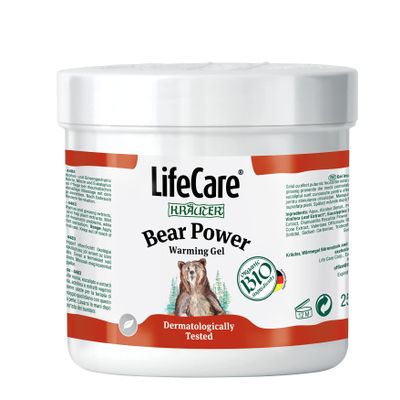 Antirheumatic Warming Gel Bear Power with BIO Herbs, 250 ml