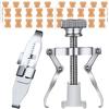 Ingrown Toenail Tools Kit, Includes Ingrown Toenail Lifter, Toe Nail Correction Buckle, 4 Sheets Ingrown Toenail Correction Patches for Ingrown Toe Nails Foot Care Tools view 1