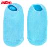 AnHua 1 Pair Feet Spa Moisturizing Gel Socks Exfoliating Dry Cracked Soft Skin Sock Pedicure Foot Care Tool Beauty Foot Care (Blue) view 4