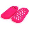 AnHua 1 Pair Feet Spa Moisturizing Gel Socks Exfoliating Dry Cracked Soft Skin Sock Pedicure Foot Care Tool Beauty Foot Care (Rose Red) view 1