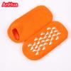 AnHua 1 Pair Feet Spa Moisturizing Gel Socks Exfoliating Dry Cracked Soft Skin Sock Pedicure Foot Care Tool Beauty Foot Care (Orange) view 2