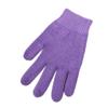 AnHua 1 Pair Gel SPA Moisturizing Gloves Soft Cotton Moisturizing Whitening Exfoliating Foot Mask Smooth Skin Care Dry Treatment (Purple) view 4