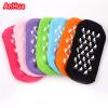 AnHua 1 Pair Feet Spa Moisturizing Gel Socks Exfoliating Dry Cracked Soft Skin Sock Pedicure Foot Care Tool Beauty Foot Care (Black) view 3