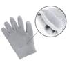 AnHua 1 Pair Gel SPA Moisturizing Gloves Soft Cotton Moisturizing Whitening Exfoliating Foot Mask Smooth Skin Care Dry Treatment (Gray) view 2